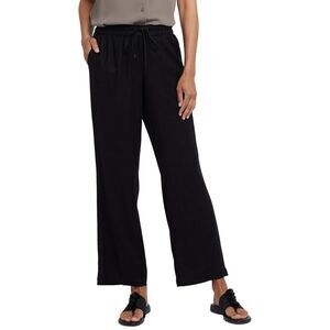 Nydj Womens  Relaxed Black Pant Jean, Black